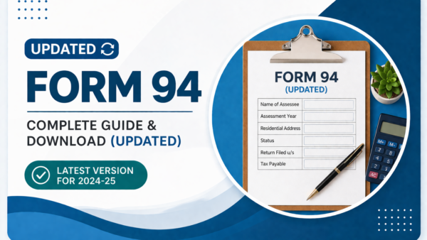 Mastering Form 94: The New PAN Application Guide for Indian Entities (2026)