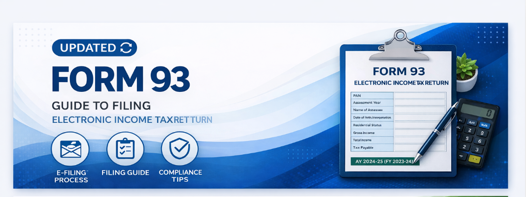Mastering Form 93: The New PAN Application Guide for Indian Citizens (2026)